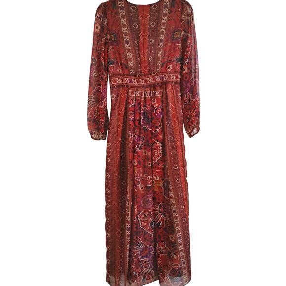 Ranna Gill | Anthropologie | Ceret | Long Maxi Dress | size 2 - Picture 5 of 8